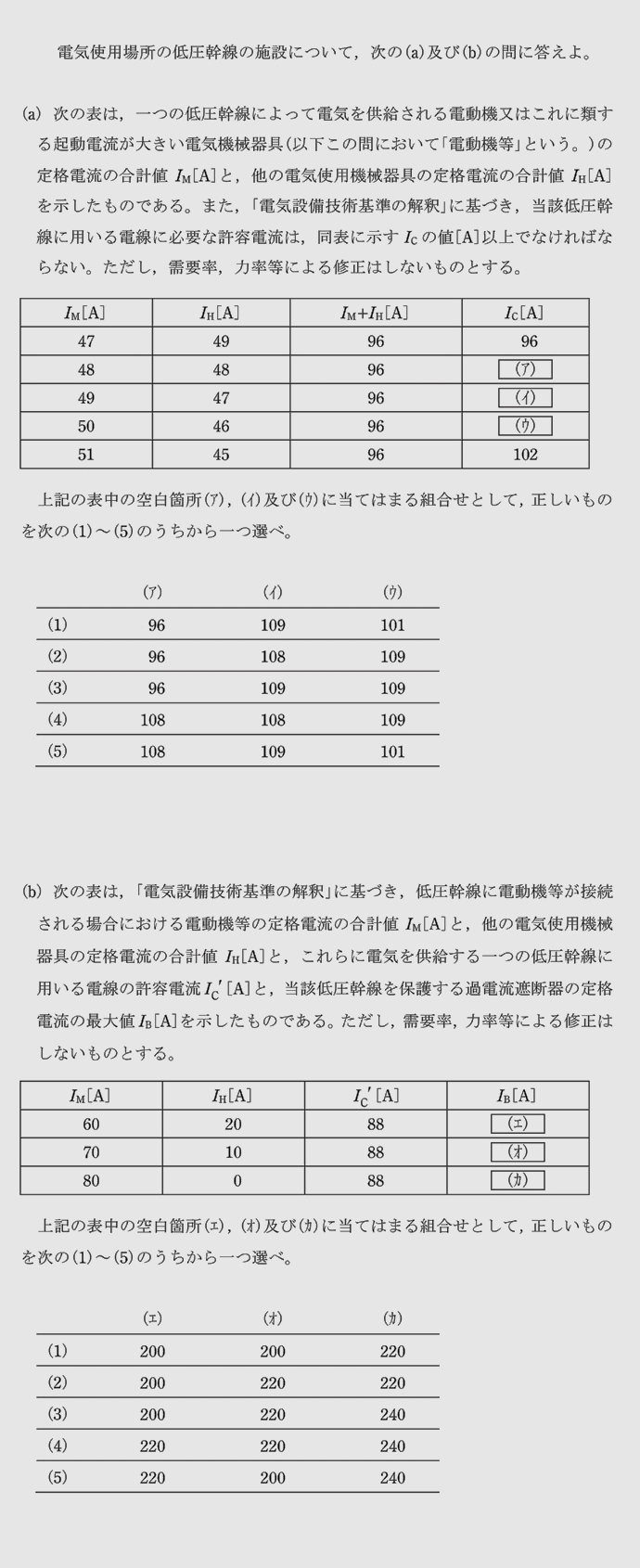 令和元年度法規問11 | 電験3種Web